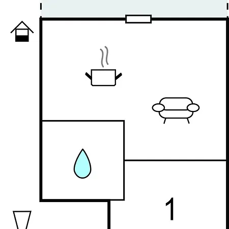 1 Bedroom Beautiful In Apartment